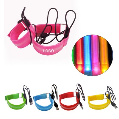 LED Reflective Running Armband
