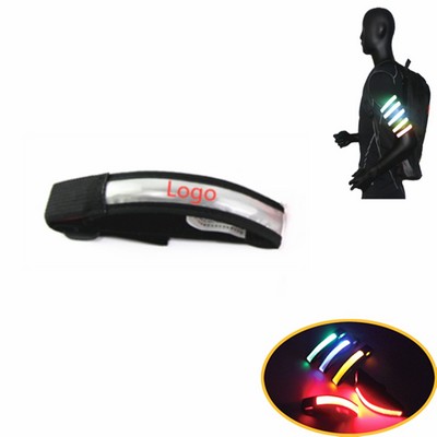 LED Safety Armband With Reflective Flashing